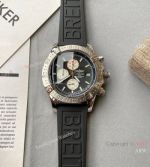Copy Breitling Super Avenger II Black Chronograph Dial Watch